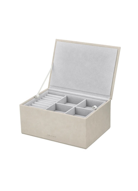 Blomus Sahla sieradendoos / juwelenbox suède nomad L 68323