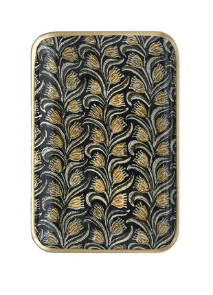 7514 Boncoeurs Albizia aluminium tray 15x10 cm