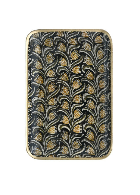 7514 Boncoeurs Albizia aluminium tray 15x10 cm