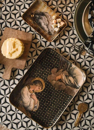 7834 Boncoeurs Ange engel tray / dienblad 25x20 cm