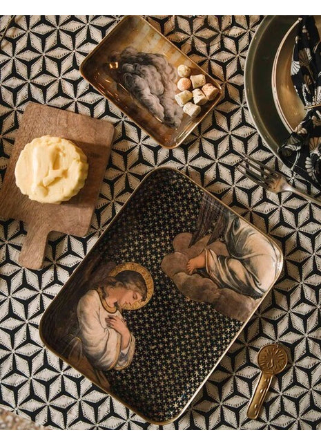 7834 Boncoeurs Ange engel tray / dienblad 25x20 cm