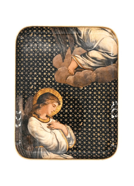 7834 Boncoeurs Ange engel tray / dienblad 25x20 cm