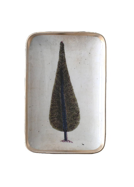 6075 Boncoeurs Cyprus aluminium tray 15x10 cm