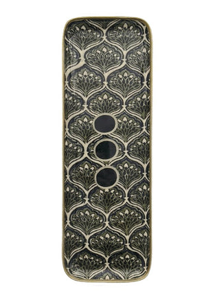 Boncoeurs Paon - pauw - tray / dienblad duo 33x12 cm