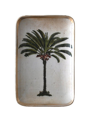 Boncoeurs Palmier palmboom aluminium tray 15x10 cm
