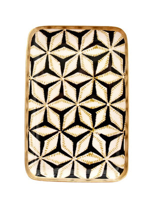 5633 Boncoeurs Stars Carbon tray 15x10 cm