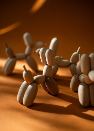 Boyhood Ballon d'Og Balloon Dog eiken groot