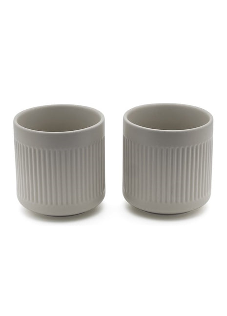 147073 Bredemeijer Skagen theemok lichtgrijs - set 2 stuks