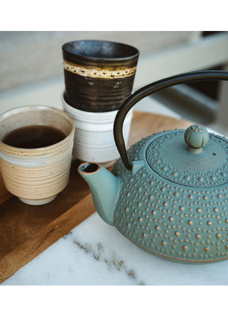 153060 Bredemeijer Asia Anhui theepot gietijzer 0.9l blauw