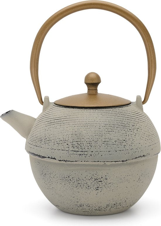Bredemeijer Sichuan theepot 1 liter gietijzer plum | Oldenhof Bredemeijer Sichuan theepot 1 liter gietijzer plum | Oldenhof