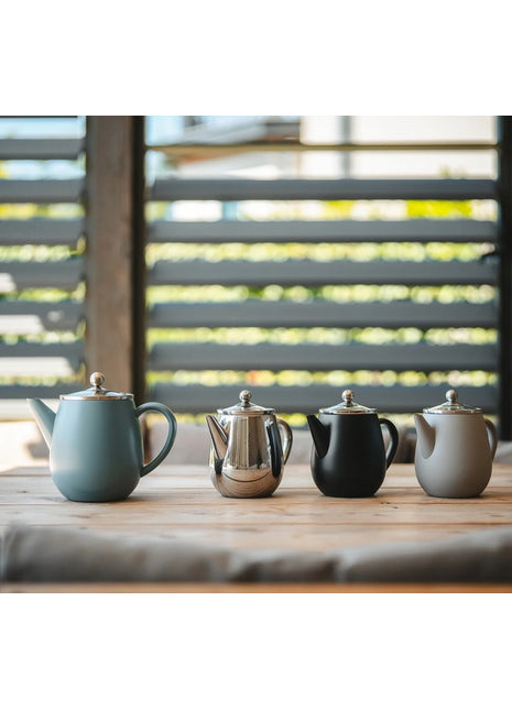 111017 Bredemeijer theepot Duet Eva dubbelwandig ijsblauw 1.1L