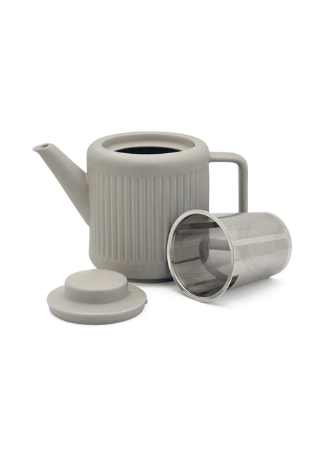 111070 Bredemeijer Theepot Silhouet Skagen lichtgrijs 1.2 l