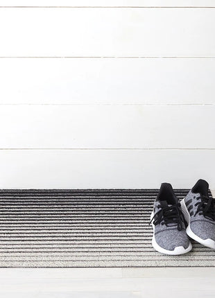 Chilewich Deurmat Shag Mat Domino - zwart / wit