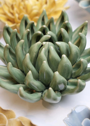 Chive ceramics keramieken vetplant jade groen