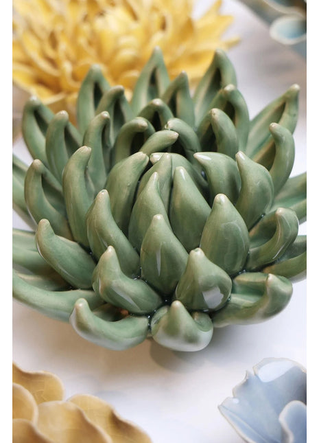 Chive ceramics keramieken vetplant jade groen