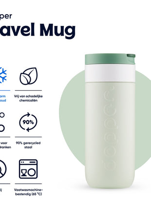 Dopper Travel Mug 400ml Forest Green