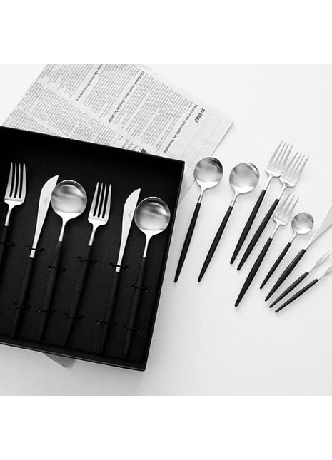 Cutipol Goa bestekcassette / bestekset 6 pers / 24delig