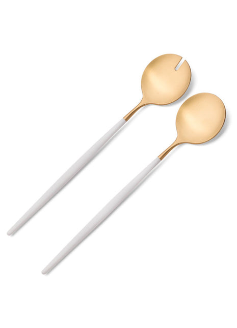 cutipol goa salade set saladecouvert wit goud