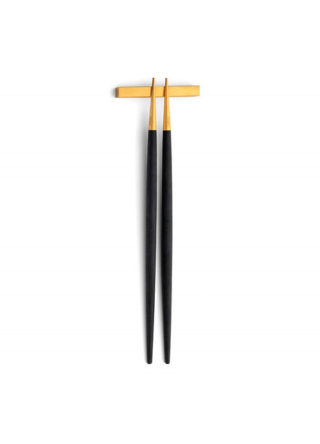 cutipol goa sushi set chopstick 3 delig goud zwart go29gb