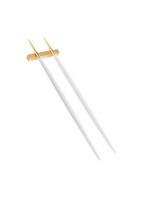 Cutipol goa sushi set chopstick 3-delig wit goud