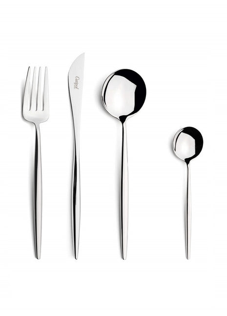 Cutipol Moon bestek dinerlepel glanzend RVS