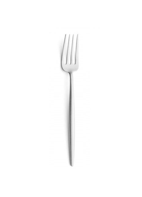 MO.04 Cutipol Moon bestek dinervork / tafelvork geborsteld