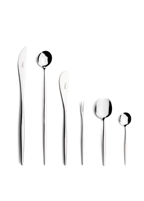 Cutipol Moon koffielepel glanzend RVS