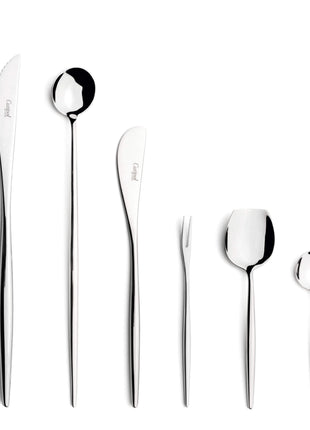 Cutipol Moon long drink lepel / latte lepel gepolijst RVS