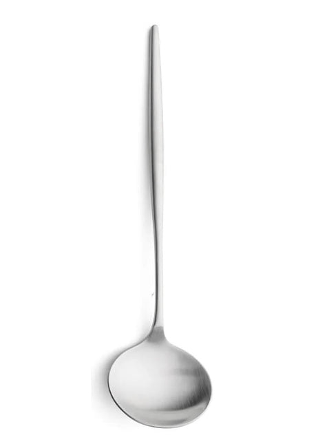 MO.21F Cutipol Moon juslepel / sauslepel geborsteld RVS