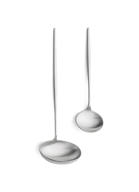 Cutipol Moon juslepel / sauslepel geborsteld RVS