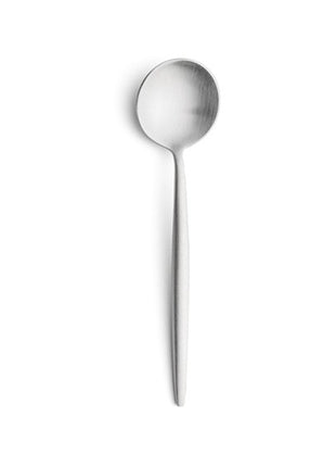 Cutipol Moon koffielepel geborsteld RVS