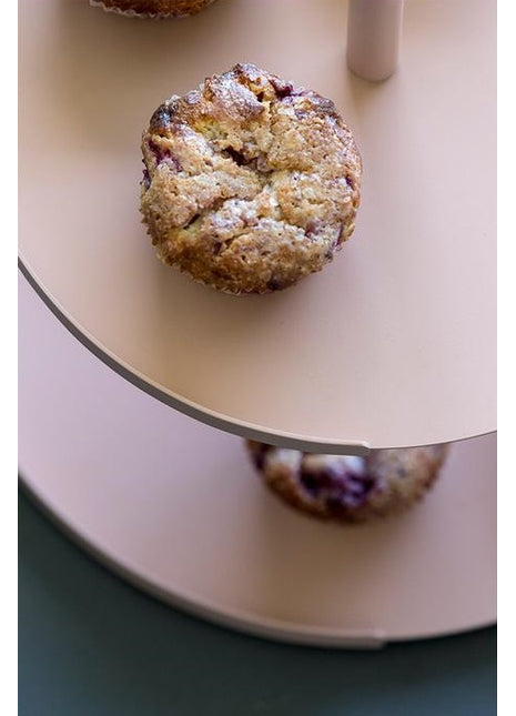 DesignBite Big Hug etagère / cakestand 2 levels blush / roze