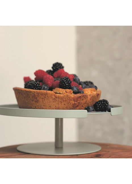 DesignBite Cake Stand - etagere 1 laags - taartstandaard grijs