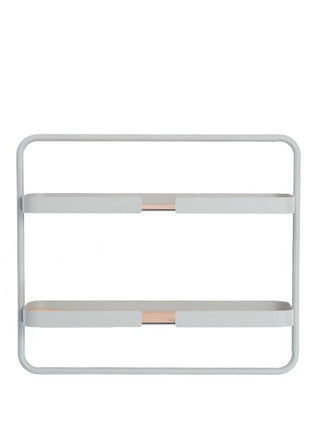 DB-B0051-G DesignBite Big Hug wandrek shelf low - metaal - grijs