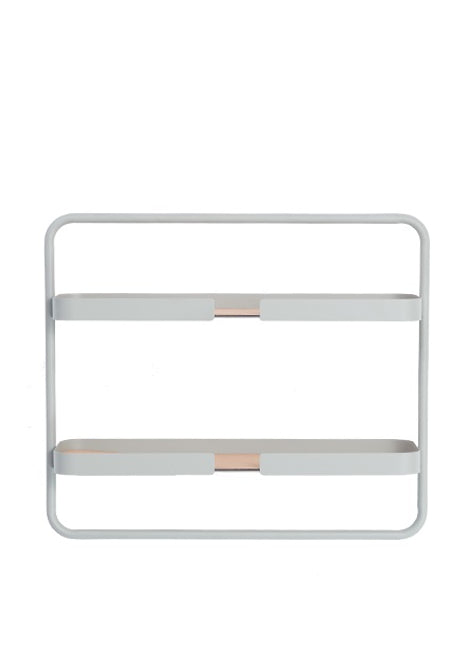 DB-B0051-G DesignBite Big Hug wandrek shelf low - metaal - grijs