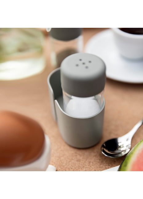 DB-B0008-G DesignBite Big Hug zout en peper set strooier grijs