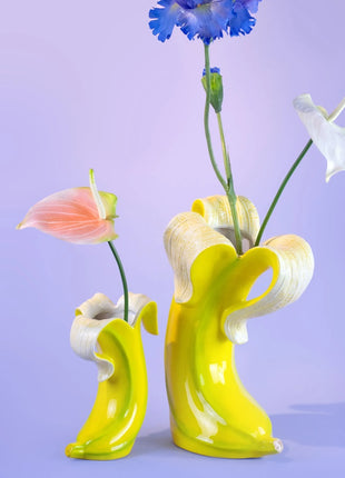 210734 Donkey Products Banana Romance vaas