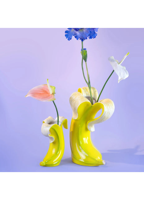 210734 Donkey Products Banana Romance vaas