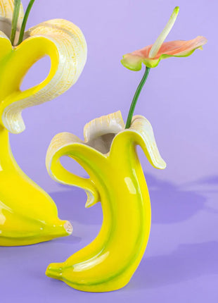 210734 Donkey Products Banana Romance vaas