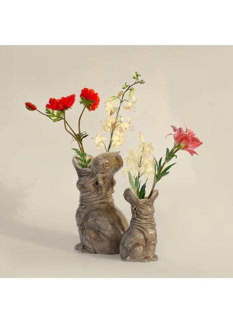 Donkey Hungry Hippos vaas nijlpaard XL H.42 cm