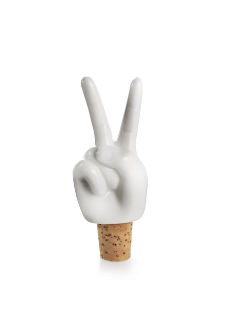 Donkey Products wijnstop / flessenstop Peace Hands