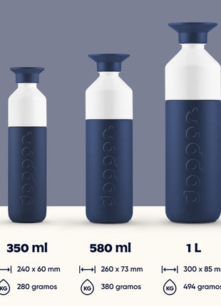 Dopper Insulated thermosfles 350ml - blauw breaker blue