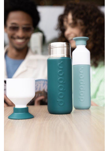 Dopper Insulated - thermosfles - 350ml - bottlenose blue
