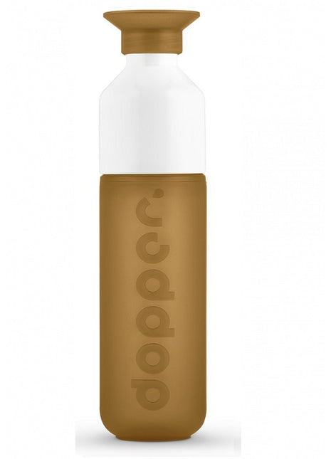 Dopper Original drinkfles / waterfles - 450ml - bruin / harvest sun