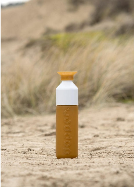 Dopper Original drinkfles / waterfles - 450ml - bruin / harvest sun