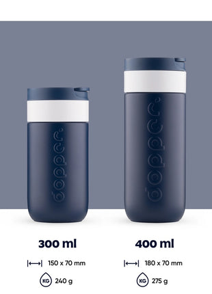 Dopper Travel Mug 400ml Breaker Blue thermosbeker