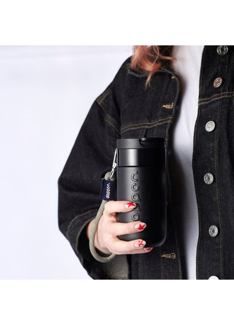 Dopper Travel Mug 300ml zwart thermosbeker