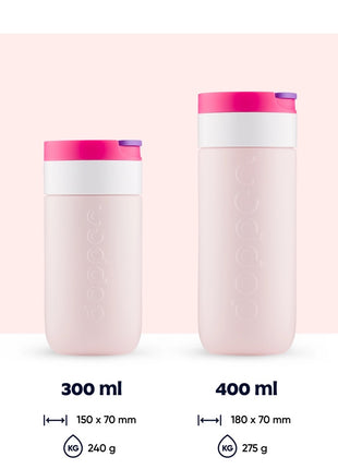 Dopper Travel Mug 400ml Berry Pink thermosbeker