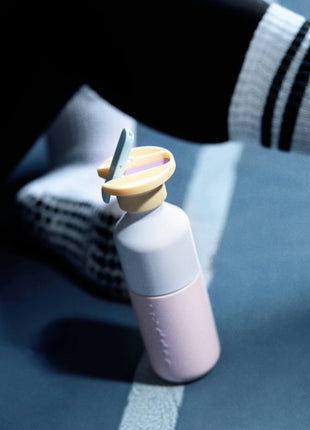 Dopper steel fles Soft Pink x Flip Straw sorbet 350ml
