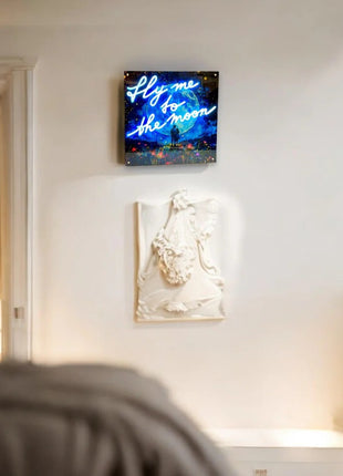 Elements Lighting MITF Message in the Frame - Fly me to the moon